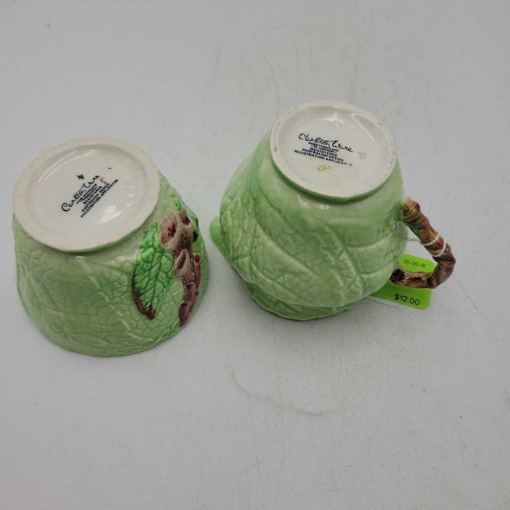 Carltonware Cream and Sugar (DEB)