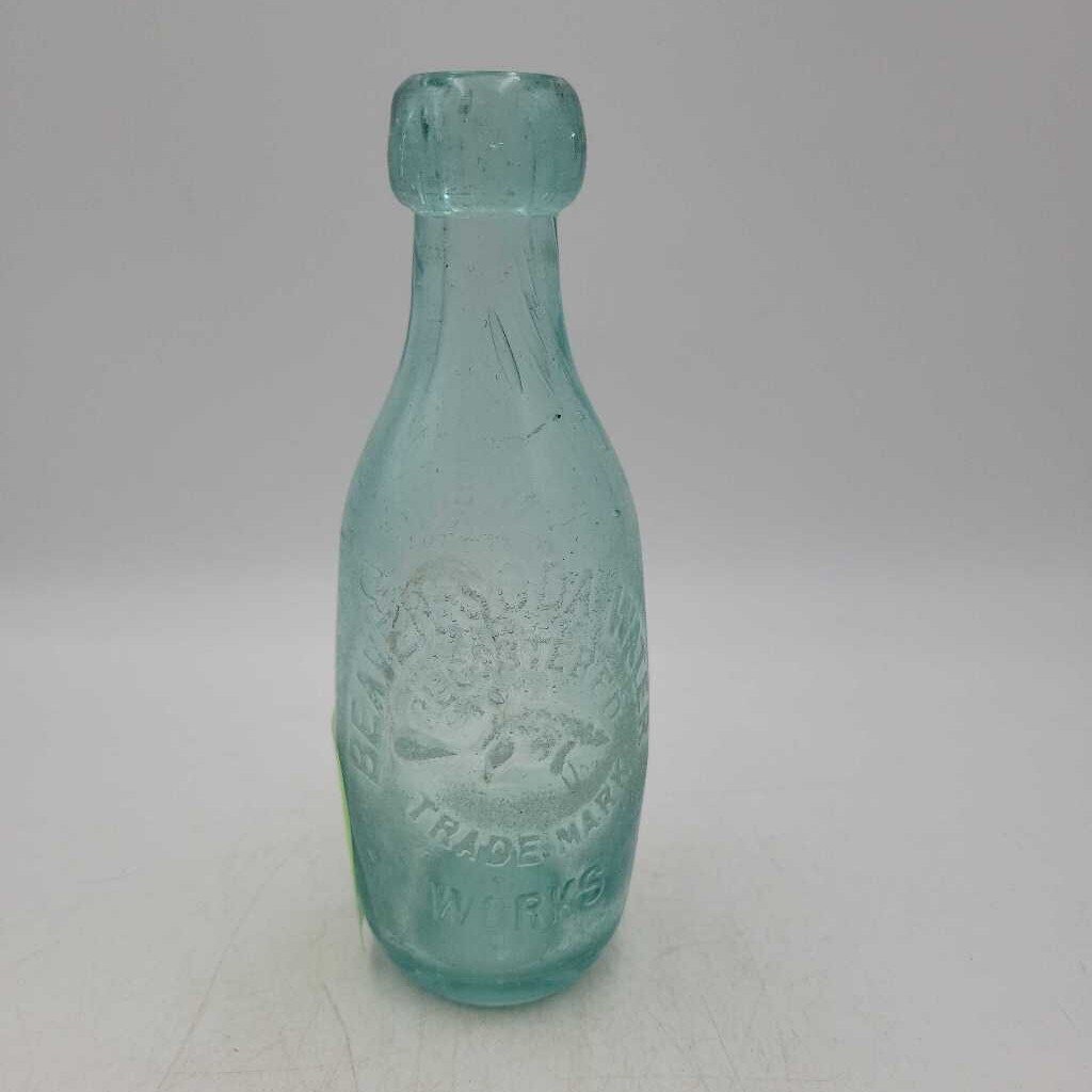 A Burns Beaver Soda Works Bottle Toronto (BS)& W