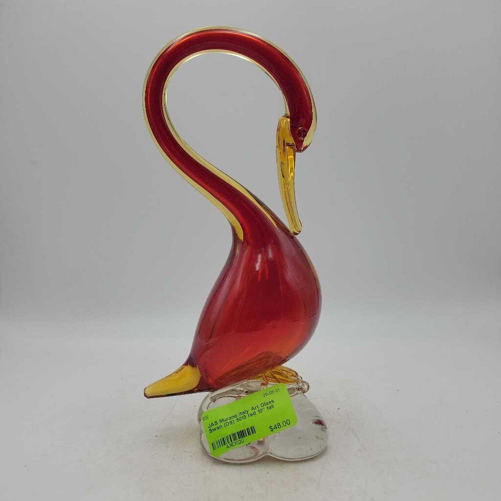 Murano Italy Art Glass Swan (DS) 3013