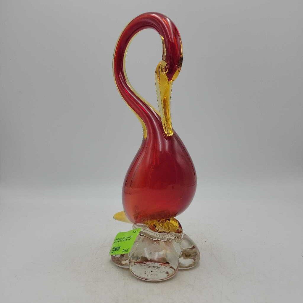 Murano Italy Art Glass Swan (DS) 3013