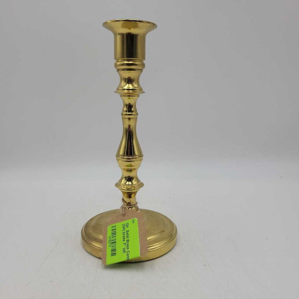 Solid Brass Candle Stick (OH)