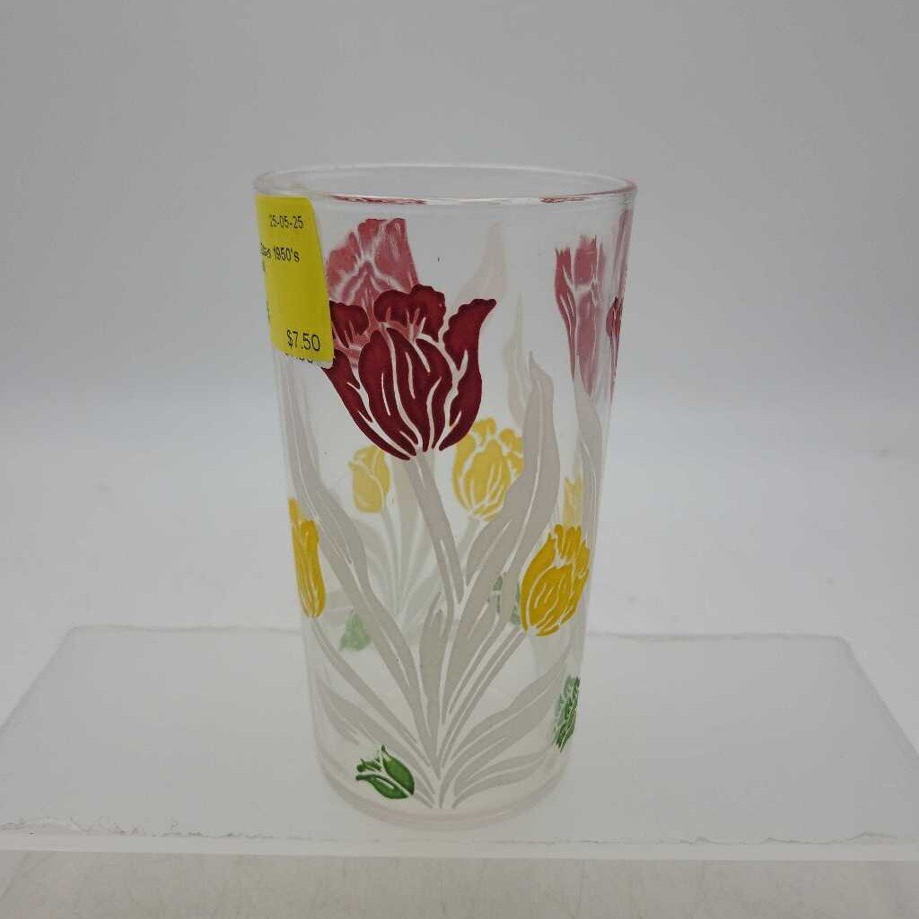 Vintage Tulip Glass 1950's (SS) 598