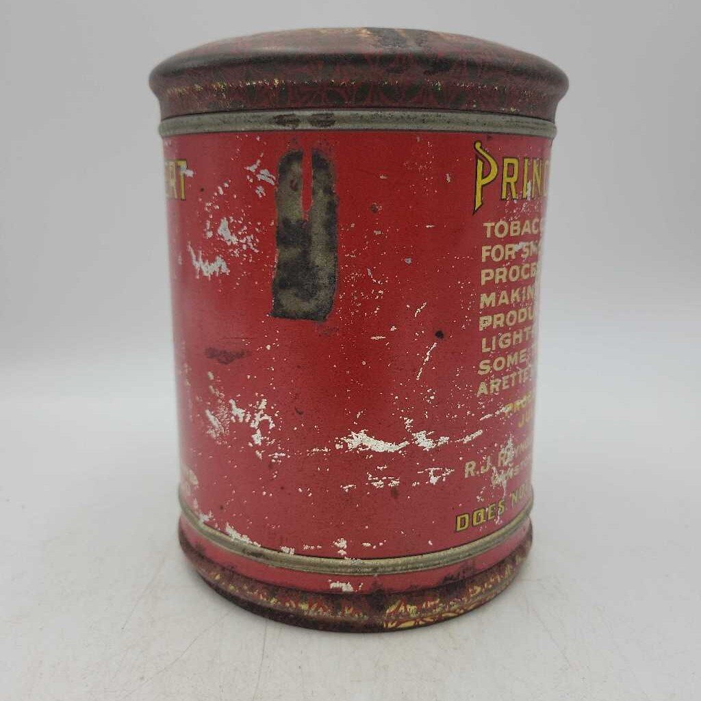 Prince Albert Humidor lid Tobacco tin (NS) 526 Circa 1913