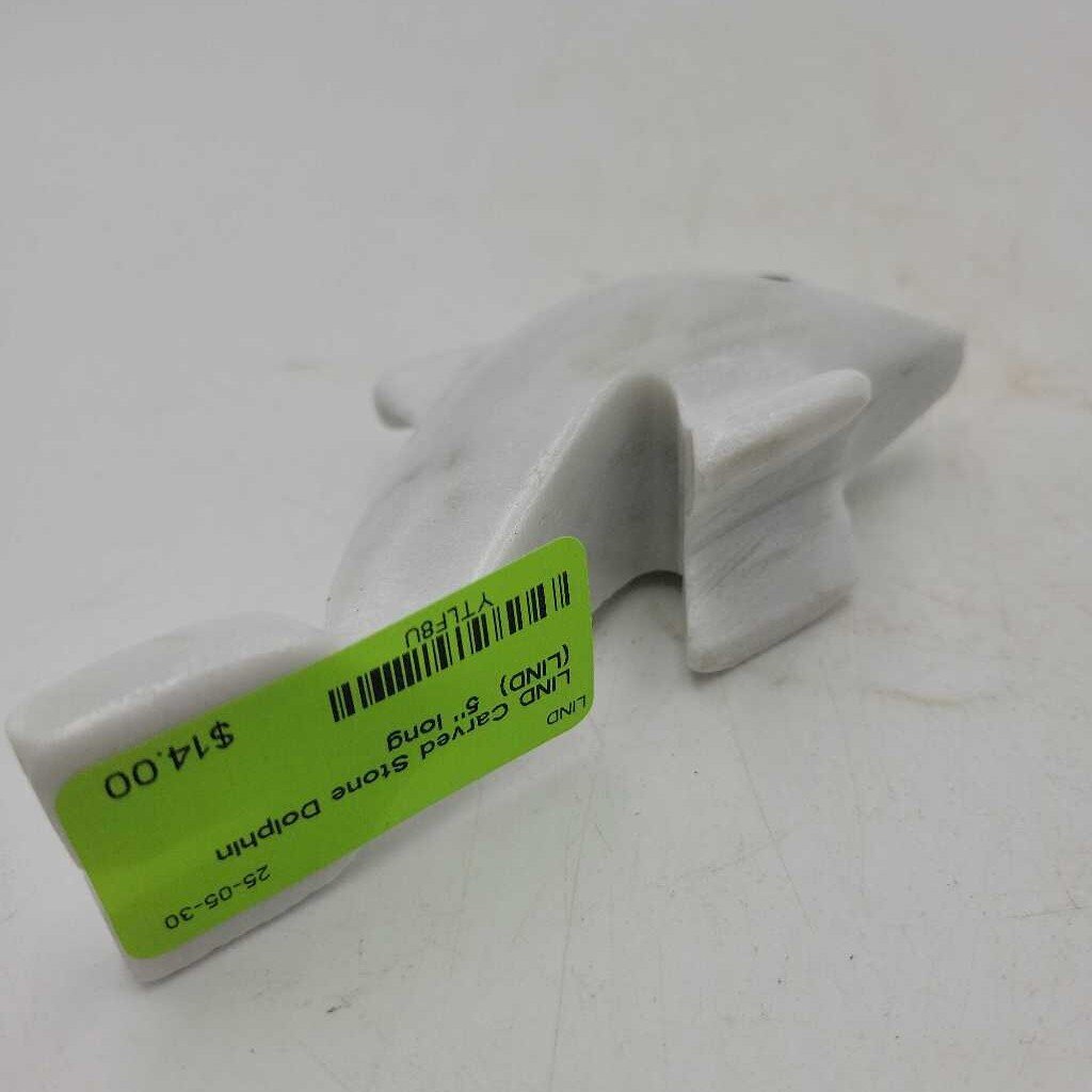 Carved Stone Dolphin (LIND)