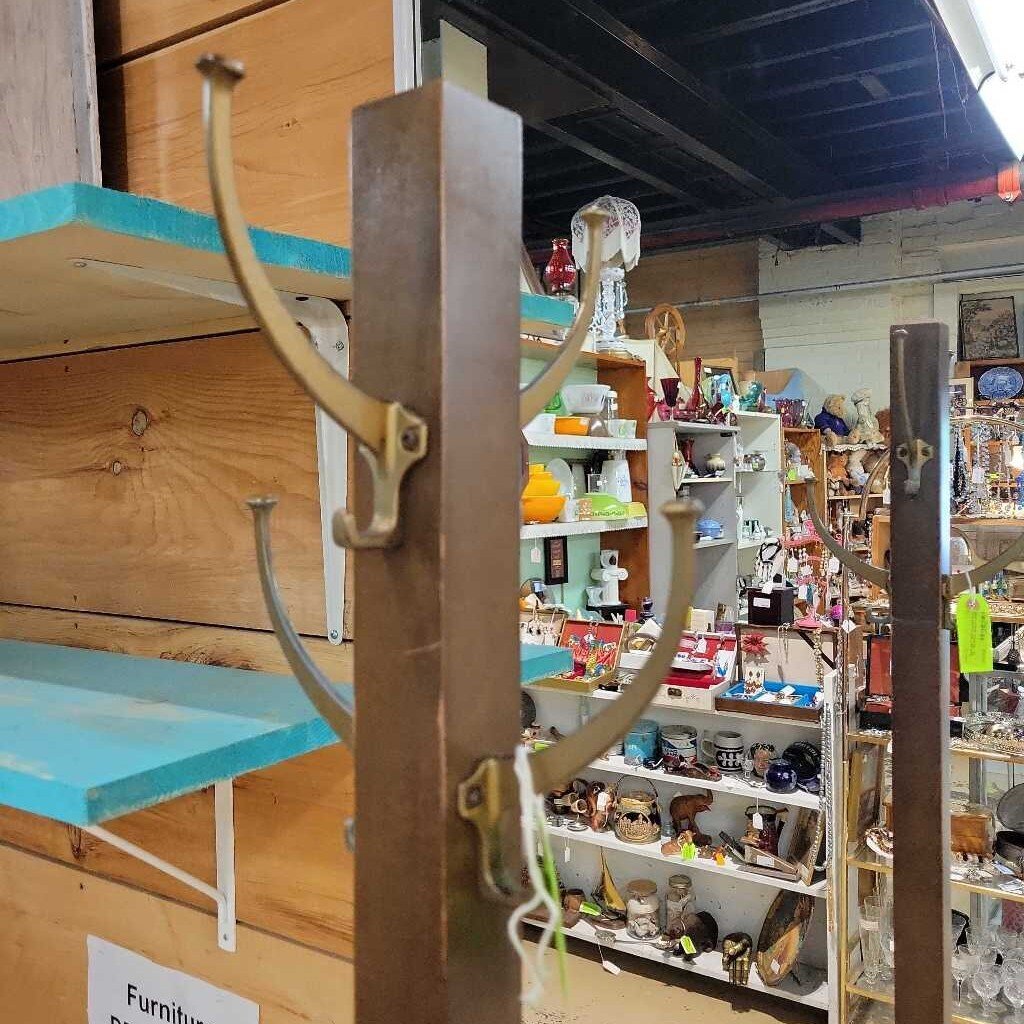 Wooden Hall Tree Coat stand 4 hook (JAS)
