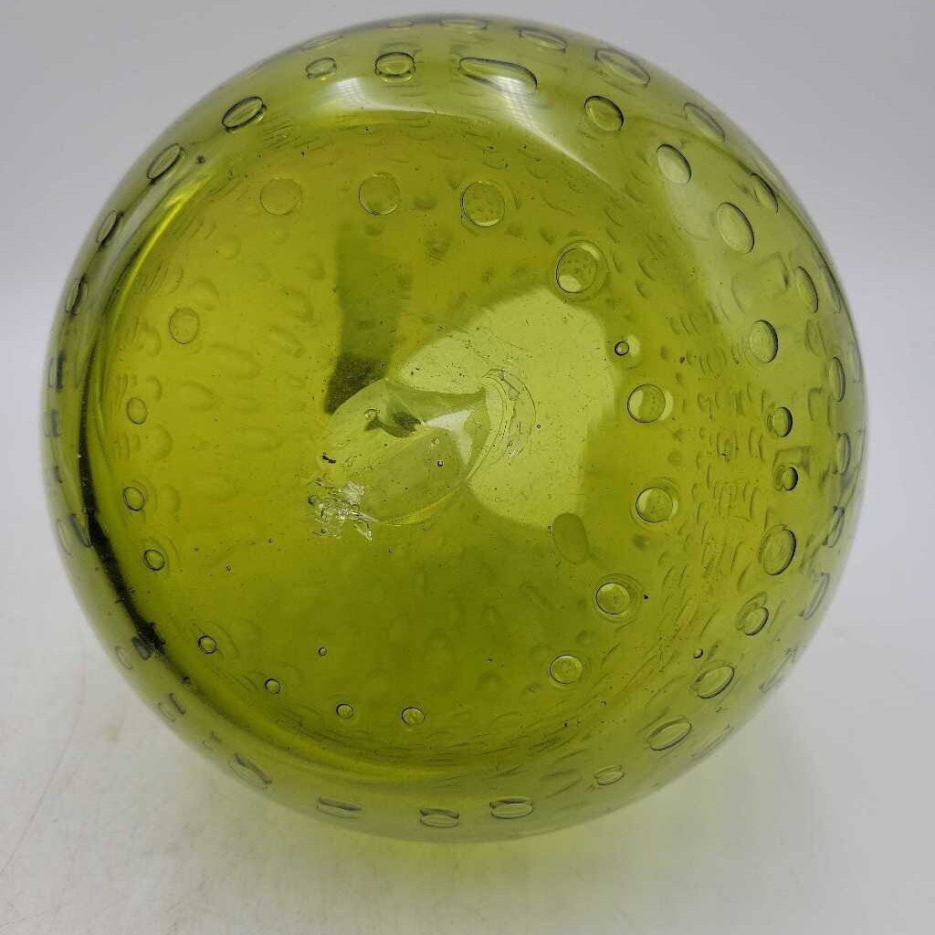 Controlled Bubble Art Glass Vase (DS) 3268