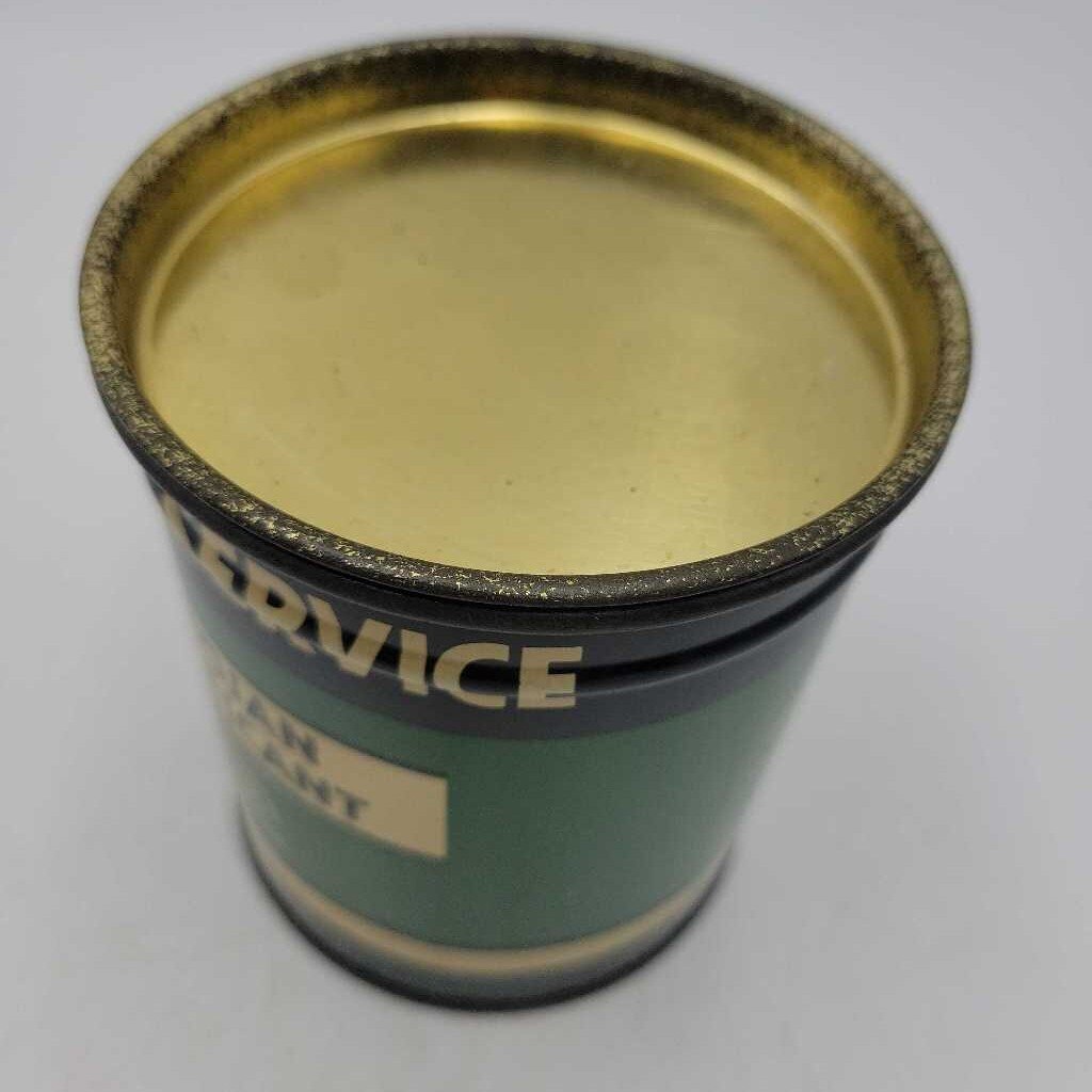 City Service Trojan Lubricant Near Mint 1 Lb Tin (DR)