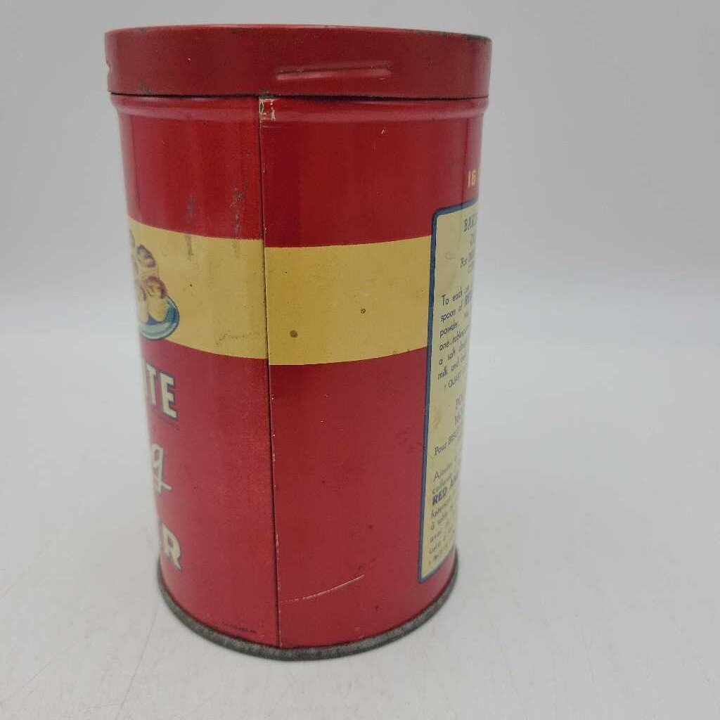 Red & White Baking Powder Near Mint (DR)