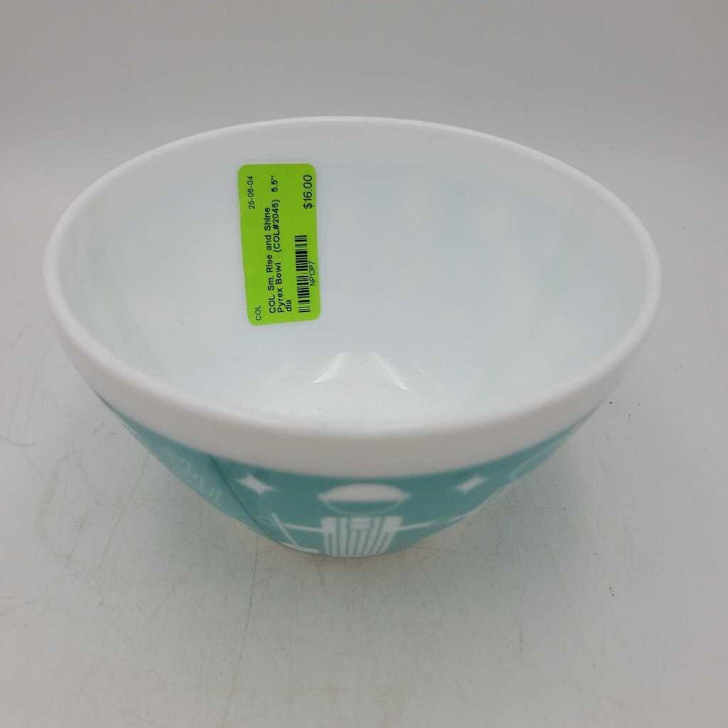 Sm. Rise and Shine Pyrex Bowl (COL#2045)