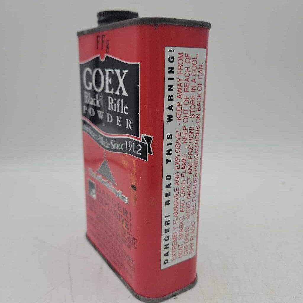 Gun Powder Tin Goex Black Rifle (DR)