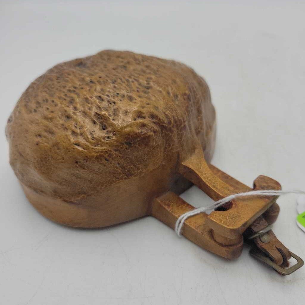 Hand Made Antique Wooden Canoe Cup (DEB)