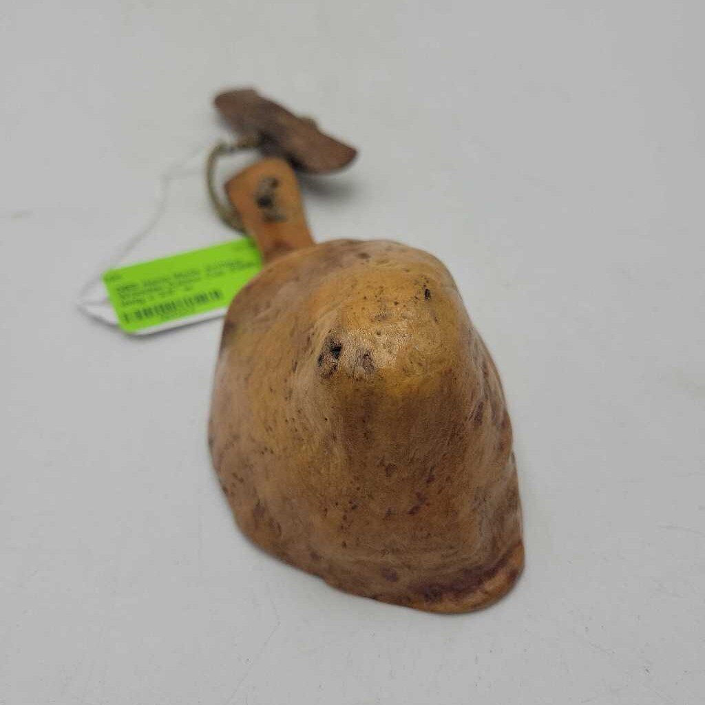 Hand Made Antique Wooden Canoe Cup (DEB)