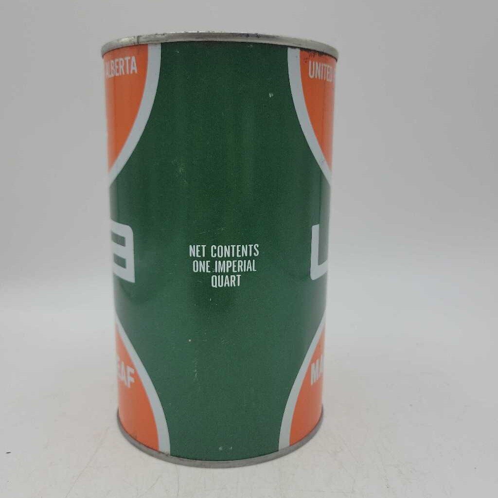 UFA motor oil Can United Farmers of Alberta (Jef)