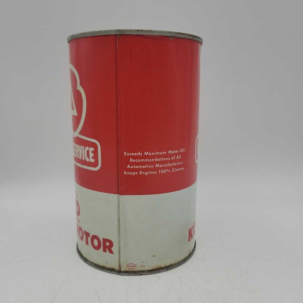 Cities Service Kool motor oil Tin Can Triple HD (Jef)