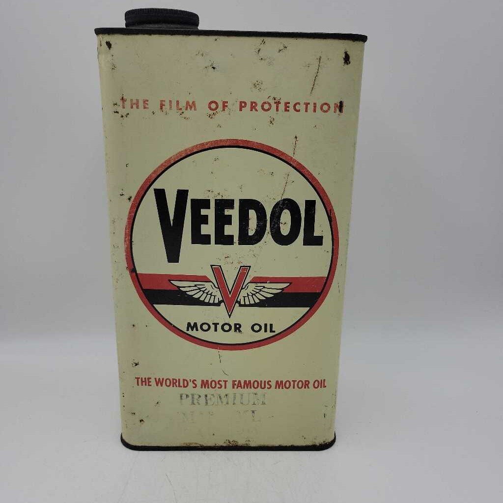 Veedol motor oil Tin Can Gallon (Jef)