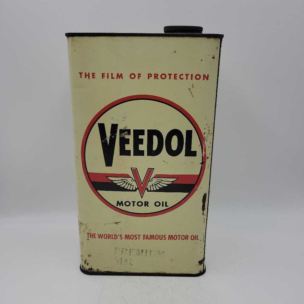 Veedol motor oil Tin Can Gallon (Jef)