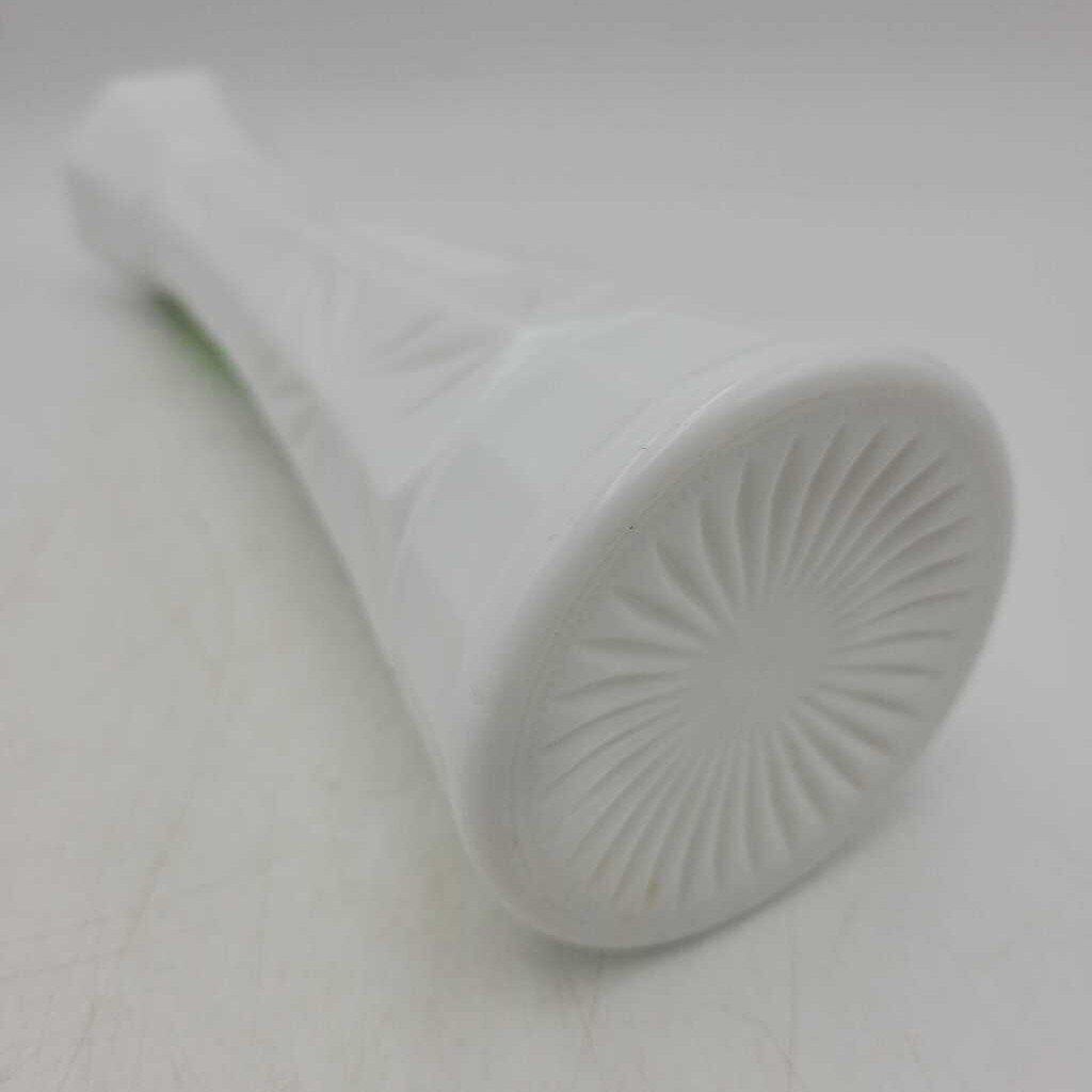 White milk glass vase (TRE)