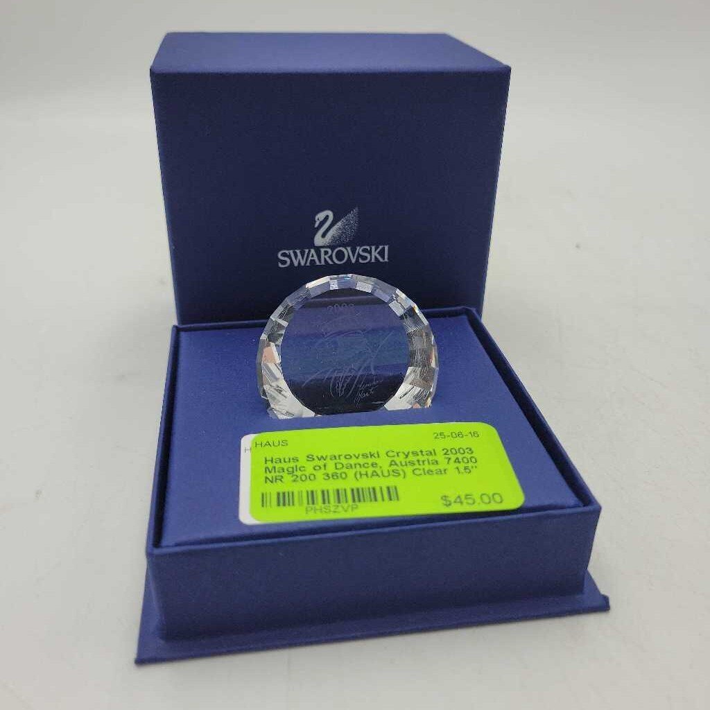 Swarovski Crystal 2003 Magic of Dance, Austria 7400 NR 200 360 (HAUS)