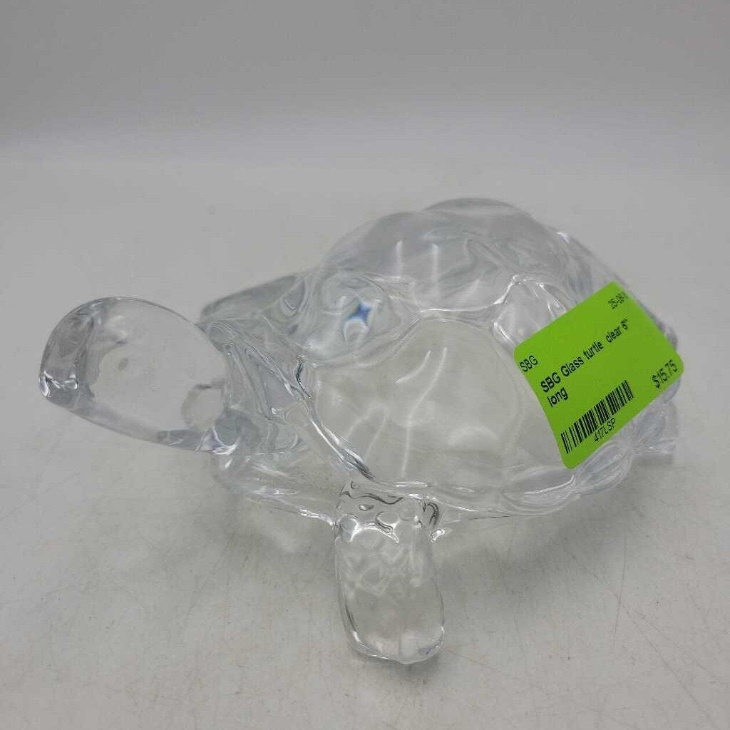 Glass turtle