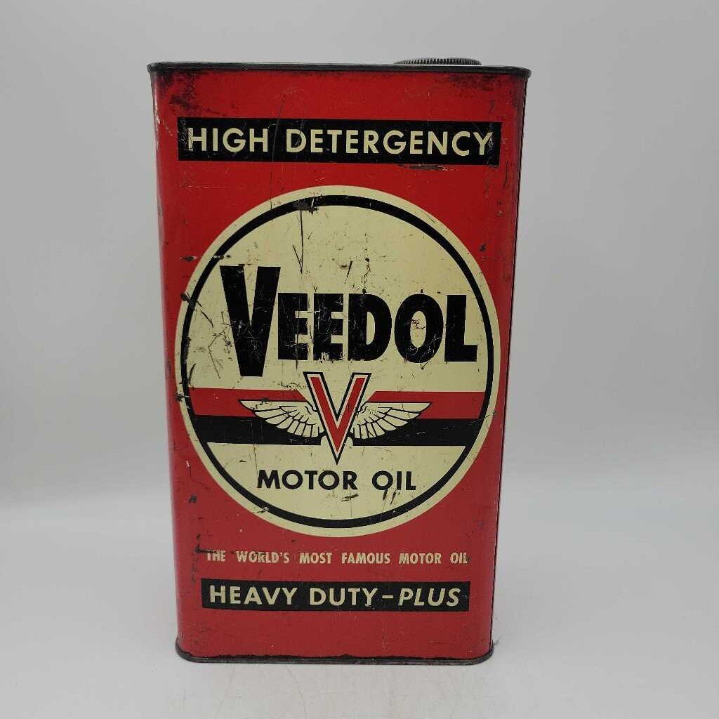 Veedol motor oil Tin Can Gallon (Jef)