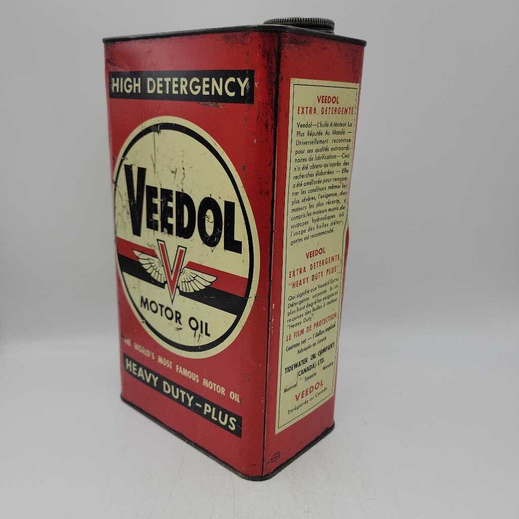 Veedol motor oil Tin Can Gallon (Jef)