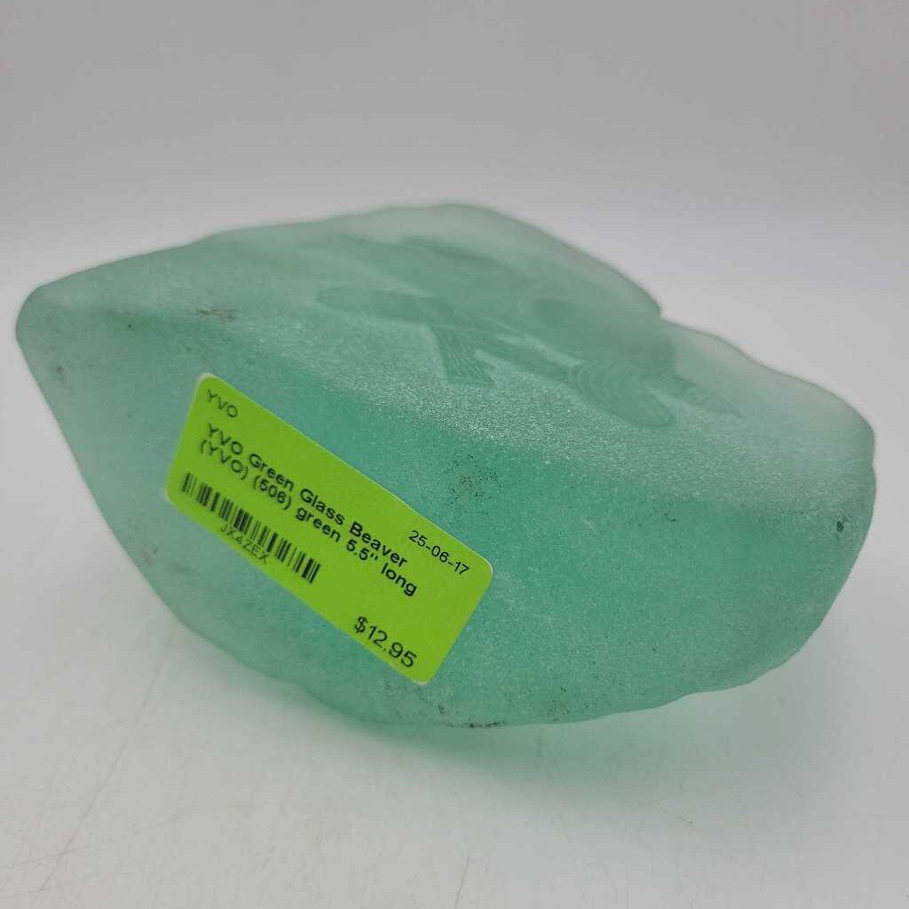 Green Glass Beaver (YVO) (506)