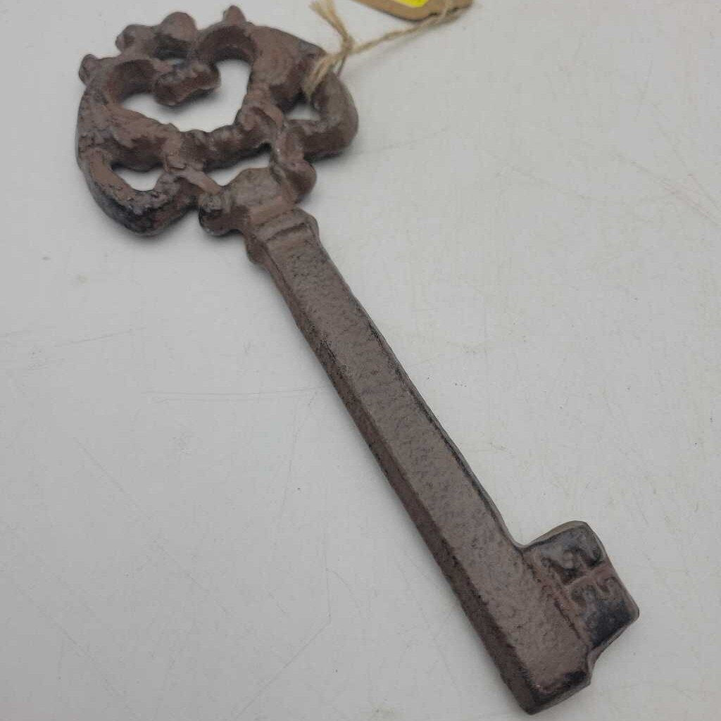 Vintage-Inspired 8.5" Cast Iron Skeleton Key (SAL)