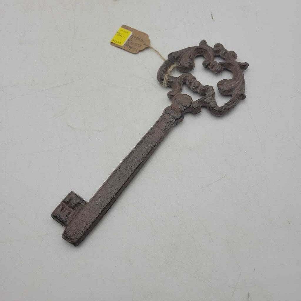 Vintage-Inspired 10.5" Cast Iron Skeleton Key (SAL)