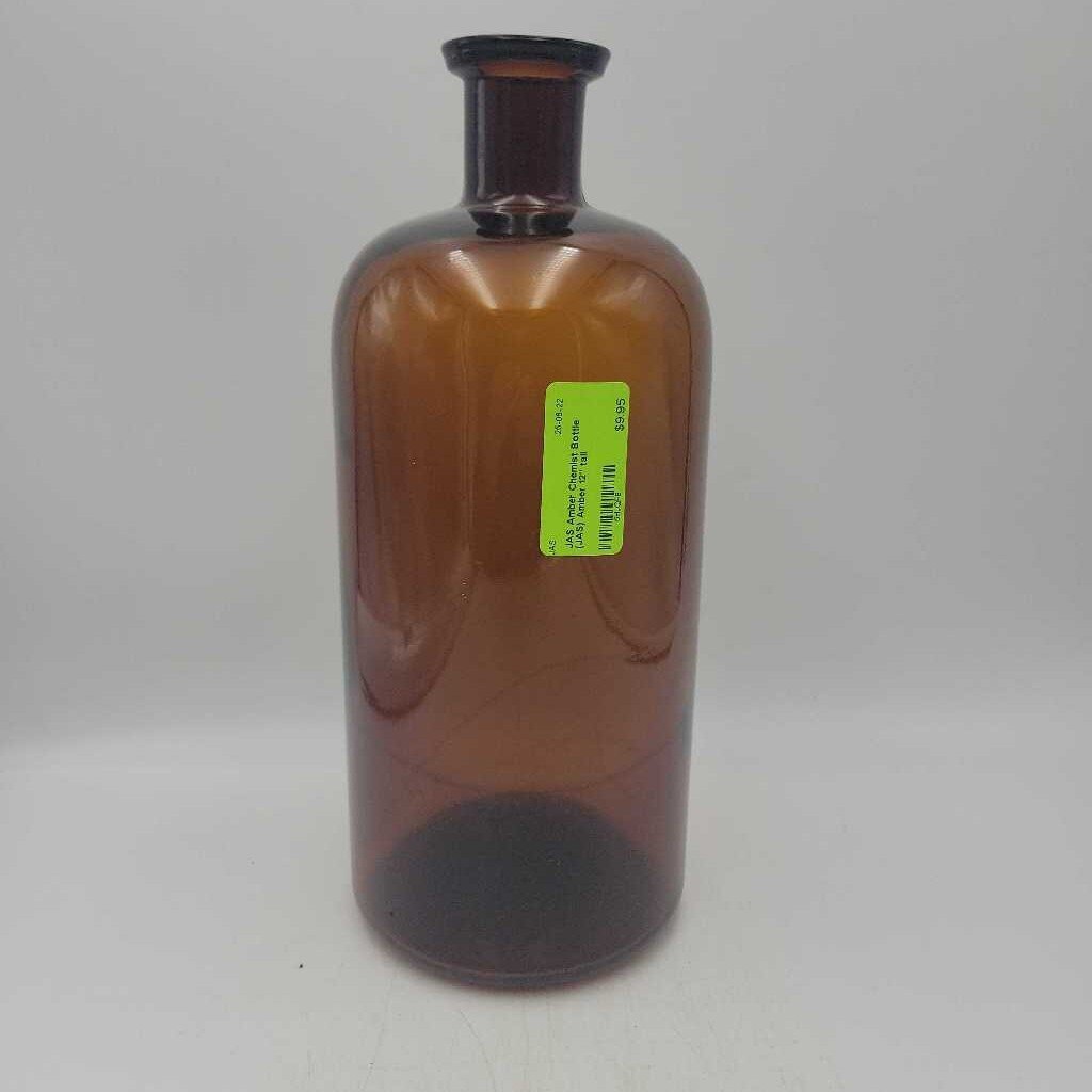 Amber Chemist Bottle (JAS)