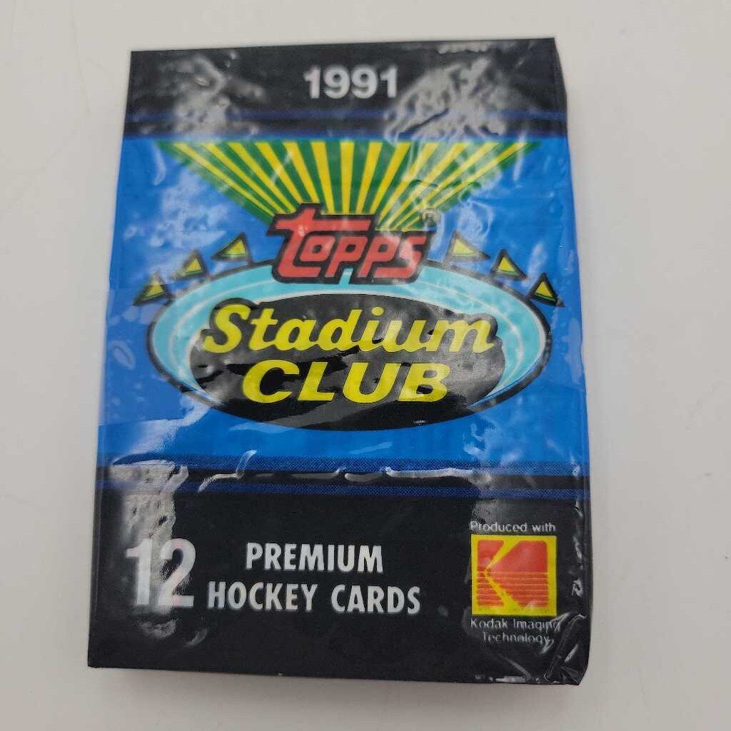 1991 Topps Stadium Club Hockey cards 2 pack deal (JAS)