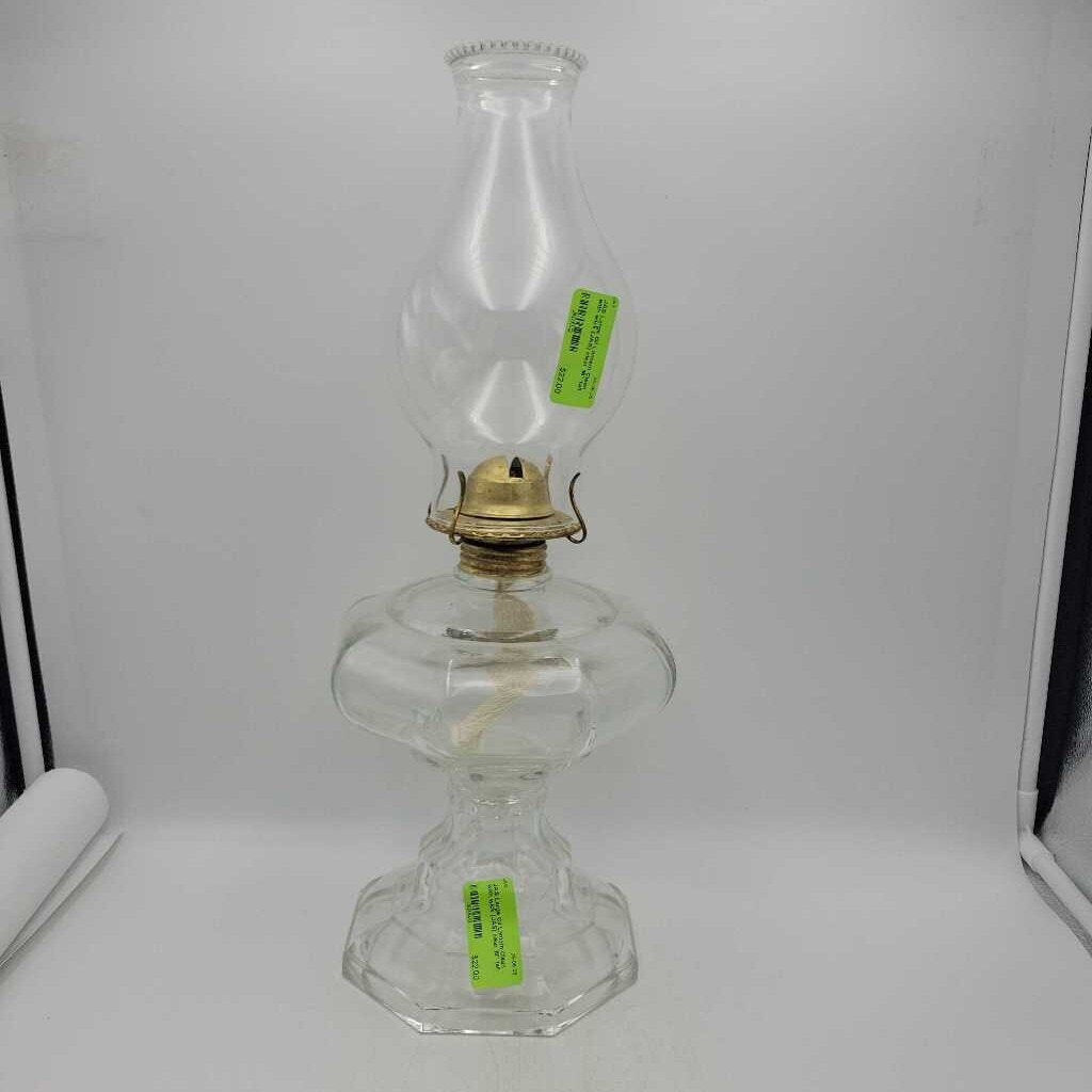 Large Oil Lantern Clean with wick (JAS)