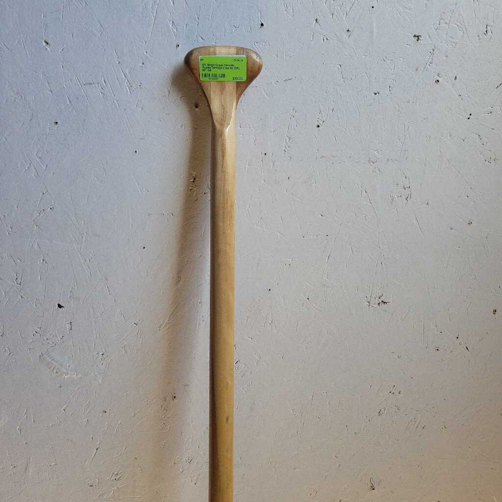 Single Upper Canada Paddle Damaged (as is) (DR)