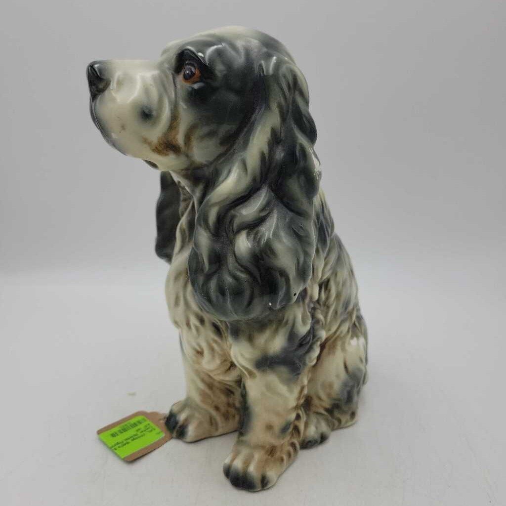 Vintage 1940's 9.5"T Cocker Spaniel Figurine (SAL)
