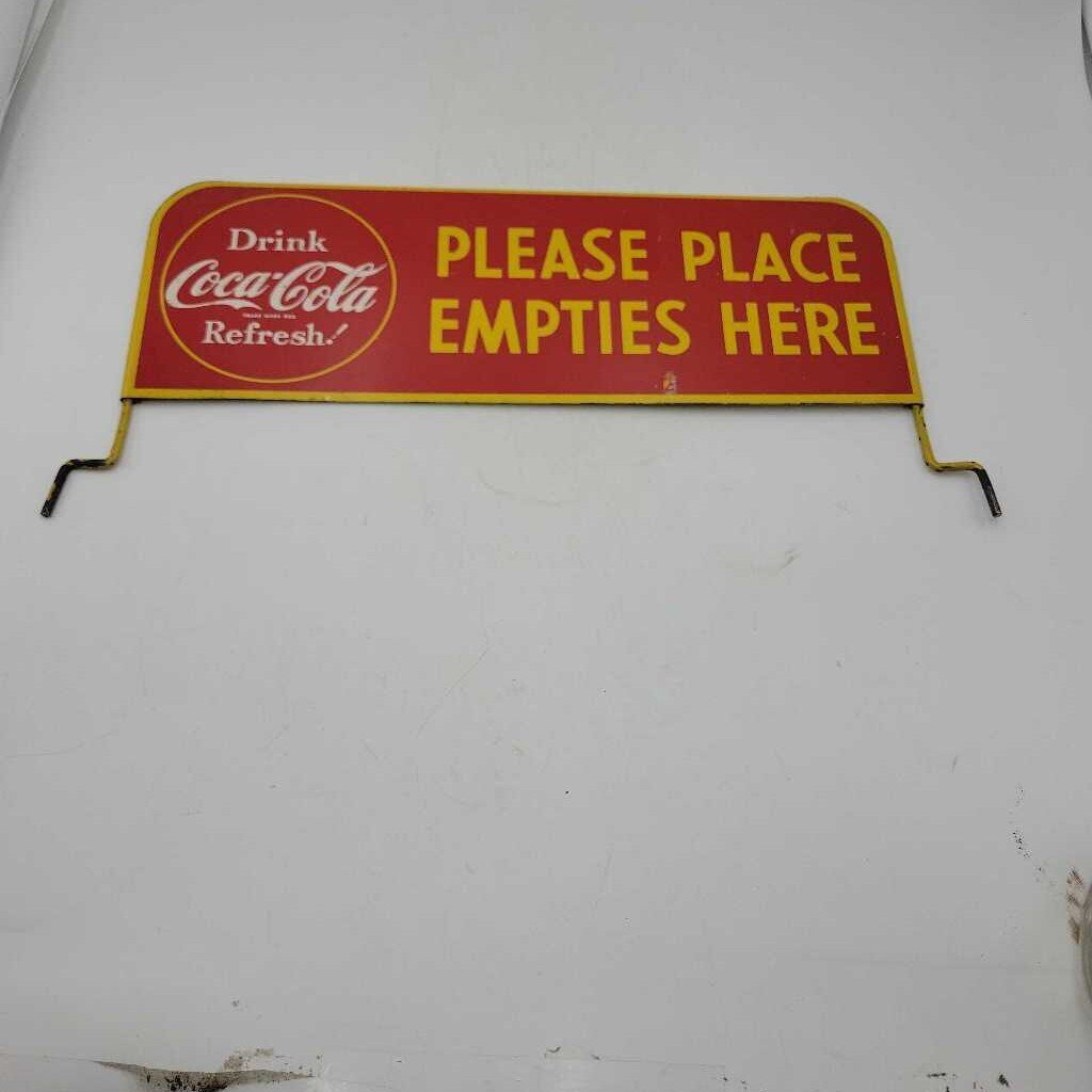 Coke Rack Sign Condition ++ (DR)