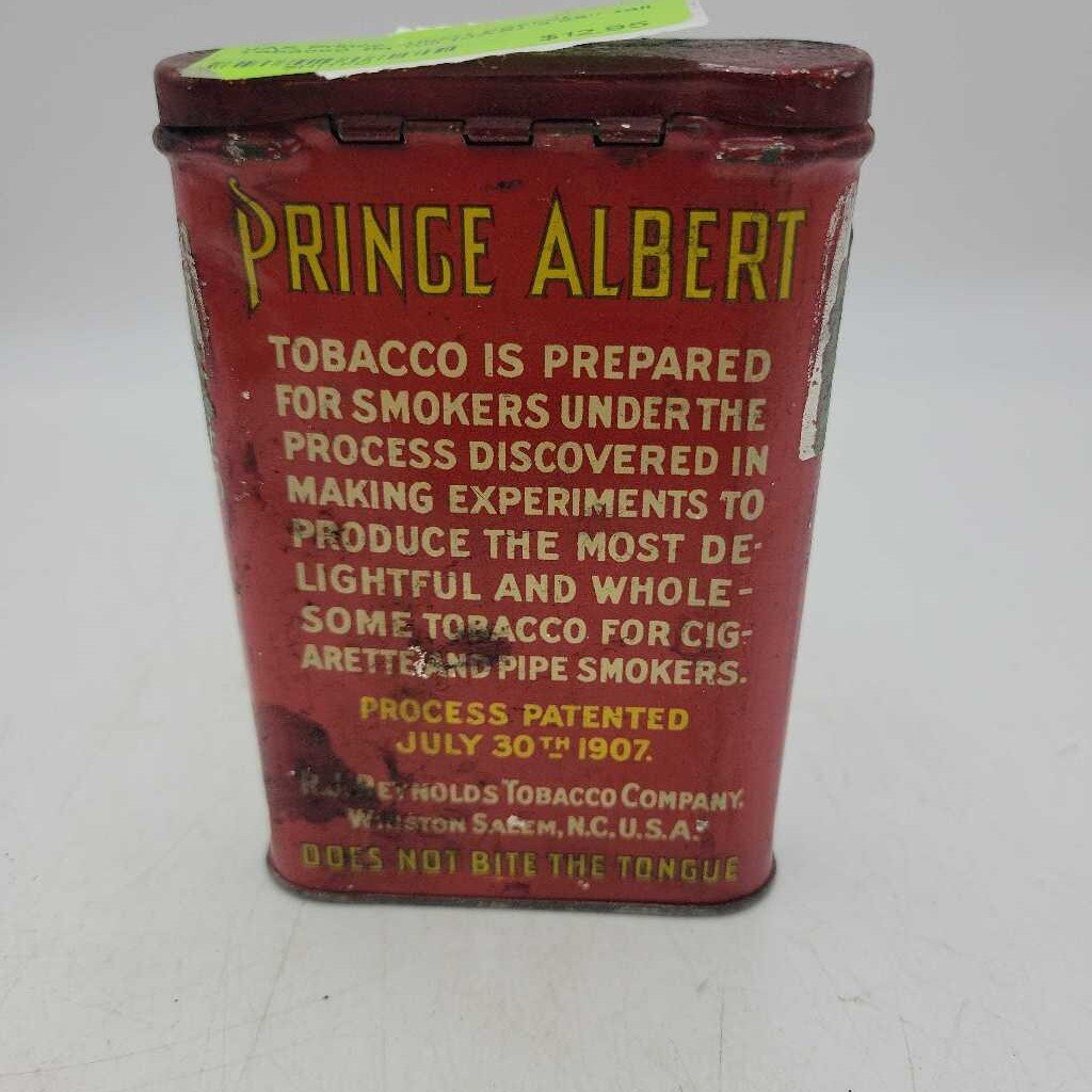 Prince Albert pocket Tobacco tin full (JAS)