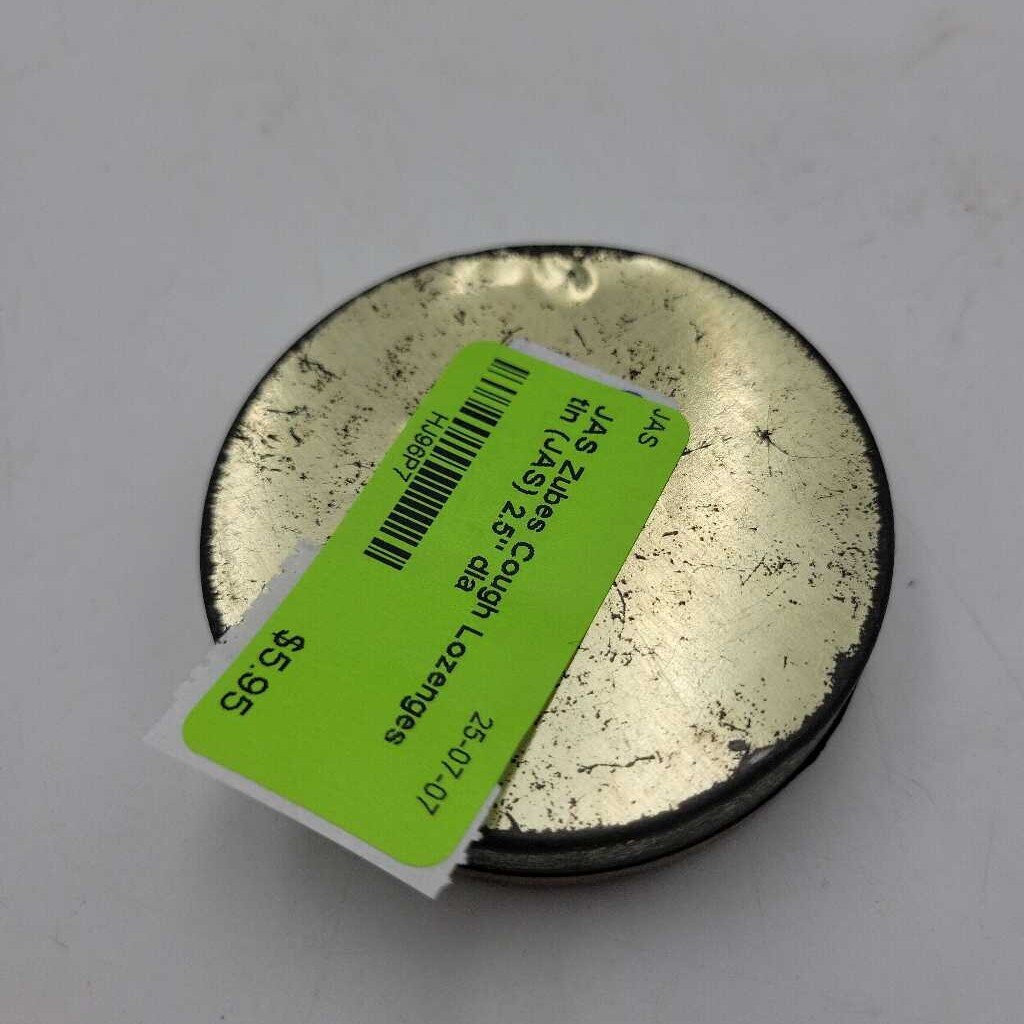 Zubes Cough Lozenges tin (JAS)