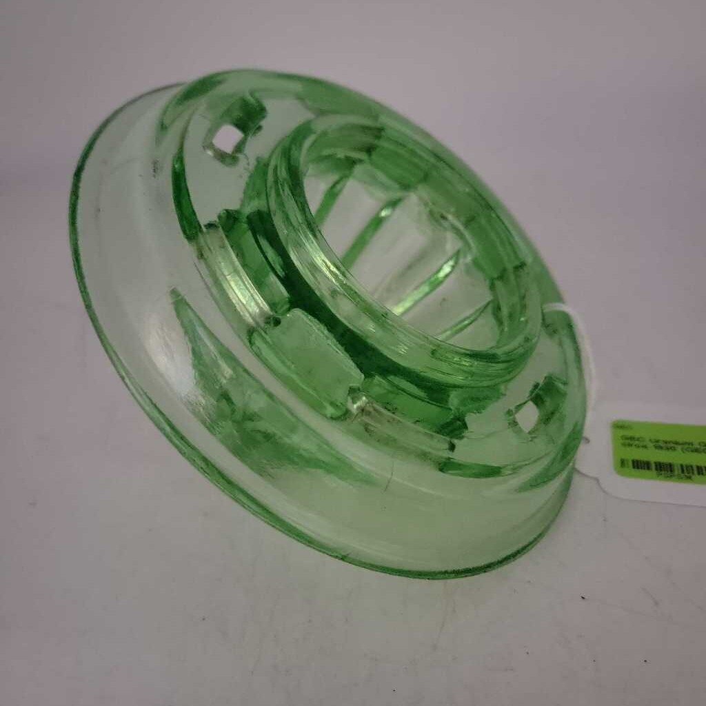 Uranium Glass Juicer circa 1930 (GEC)