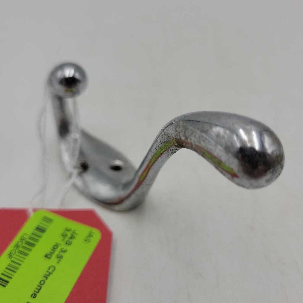 3.5" Chrome Hook (JAS)