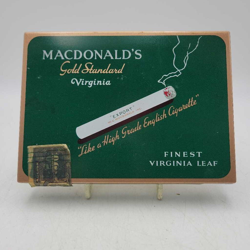 Macdonald's Flat 50 Tin Foil Inside (DR)