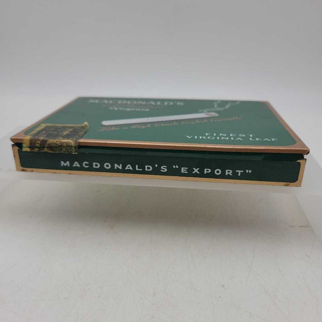 Macdonald's Flat 50 Tin Foil Inside (DR)