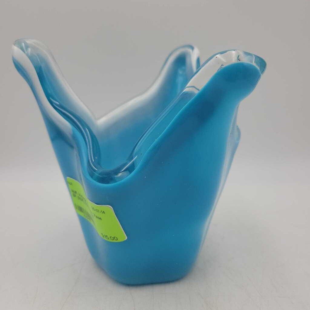 Vintage art glass Vase SR (NUR)