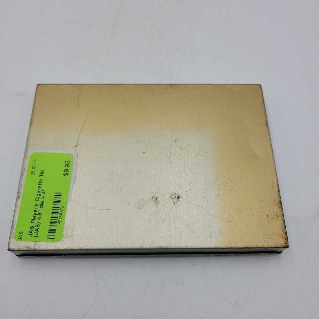 Player's Cigarette Tin (JAS) Flat 50