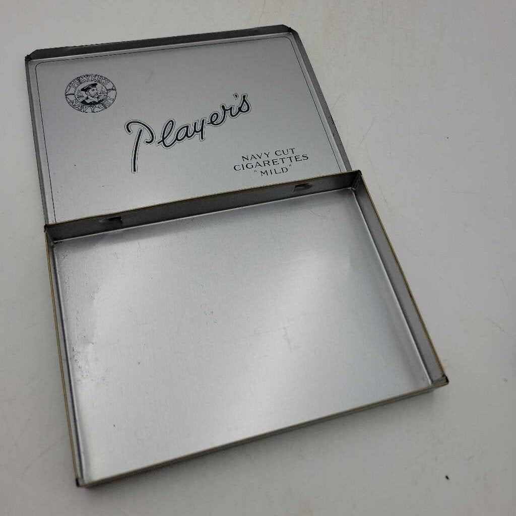 Player's Cigarette Tin (JAS) Flat 50