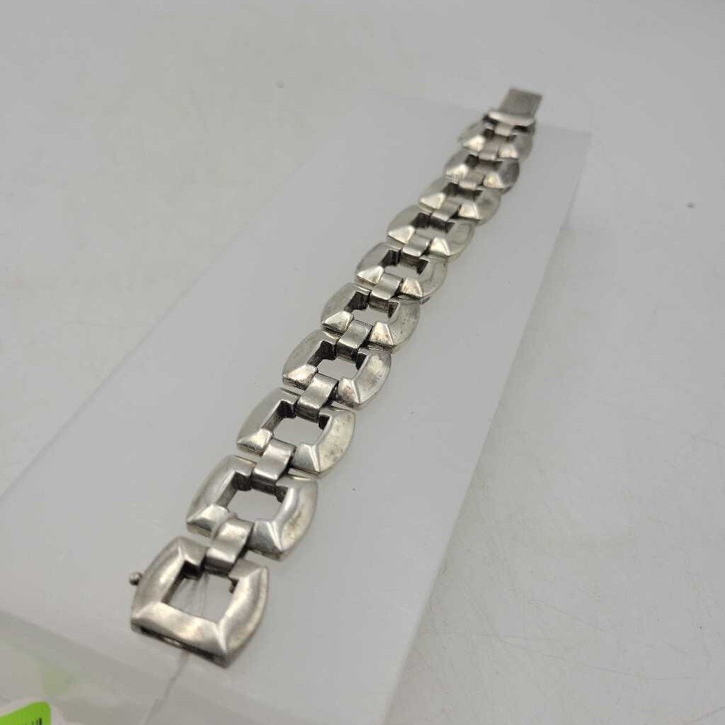 Sterling Bracelet, Chunky Links 43.6g - 12650