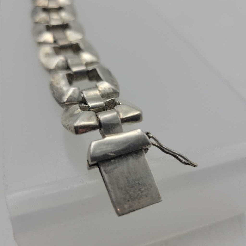 Sterling Bracelet, Chunky Links 43.6g - 12650