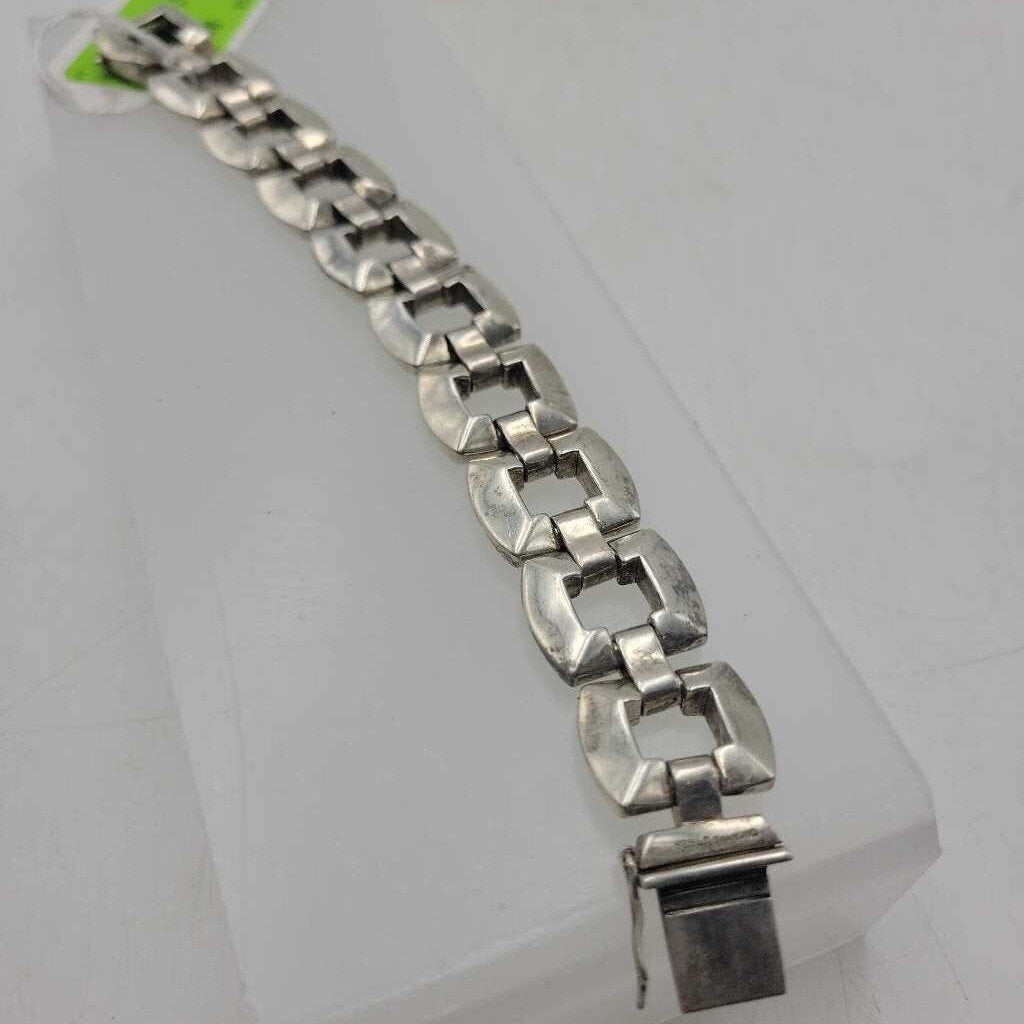 Sterling Bracelet, Chunky Links 43.6g - 12650