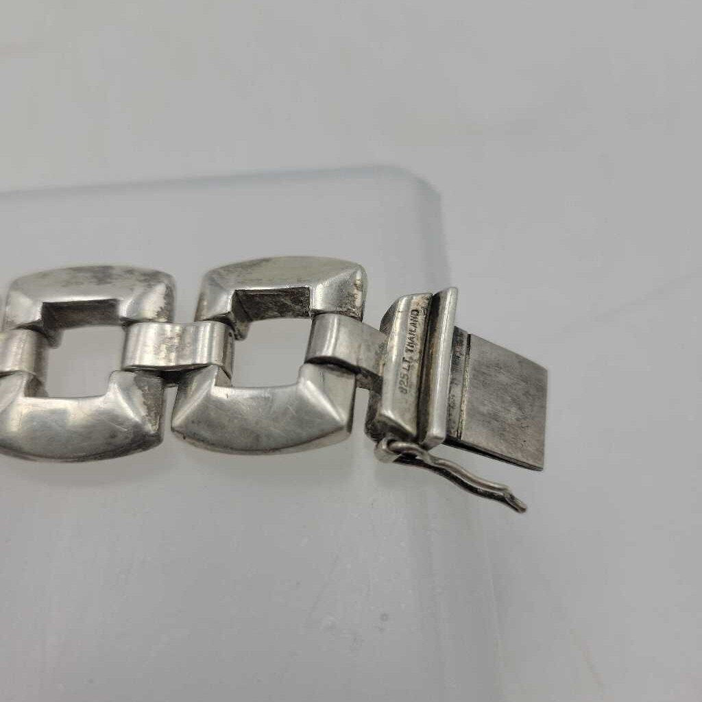 Sterling Bracelet, Chunky Links 43.6g - 12650