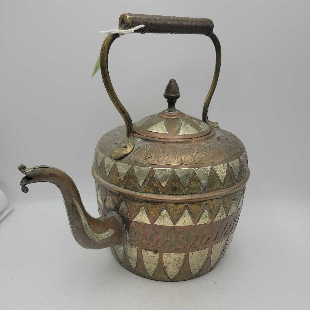 Moroccan Unique Kettle Brass and Copper