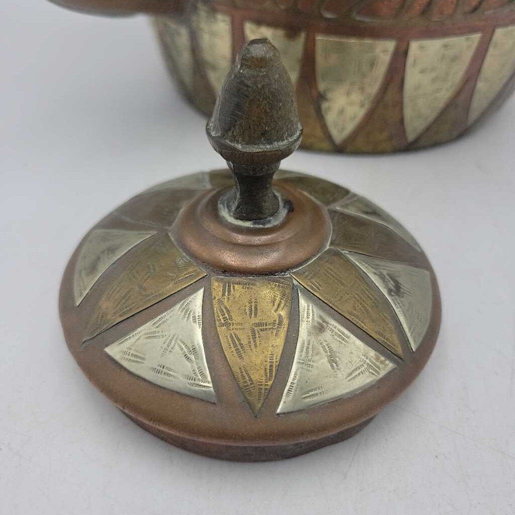 Moroccan Unique Kettle Brass and Copper