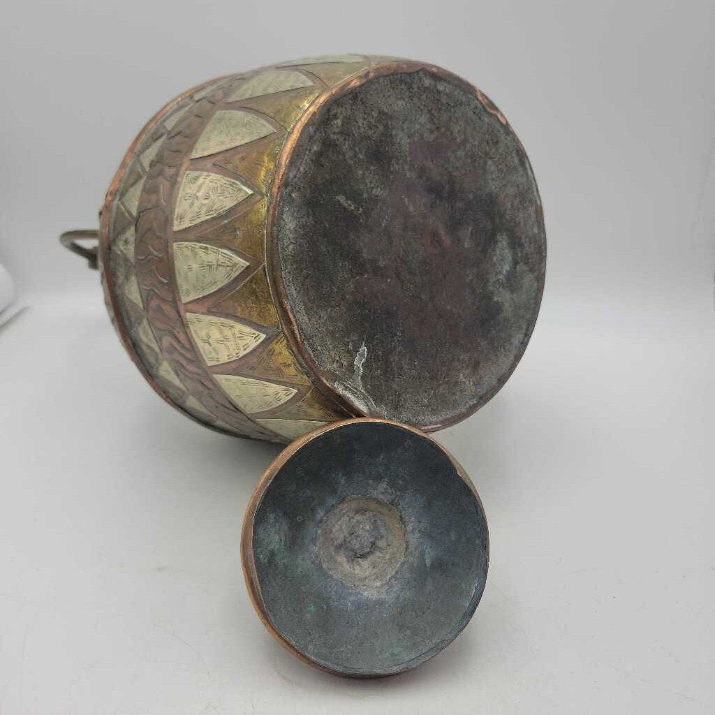Moroccan Unique Kettle Brass and Copper